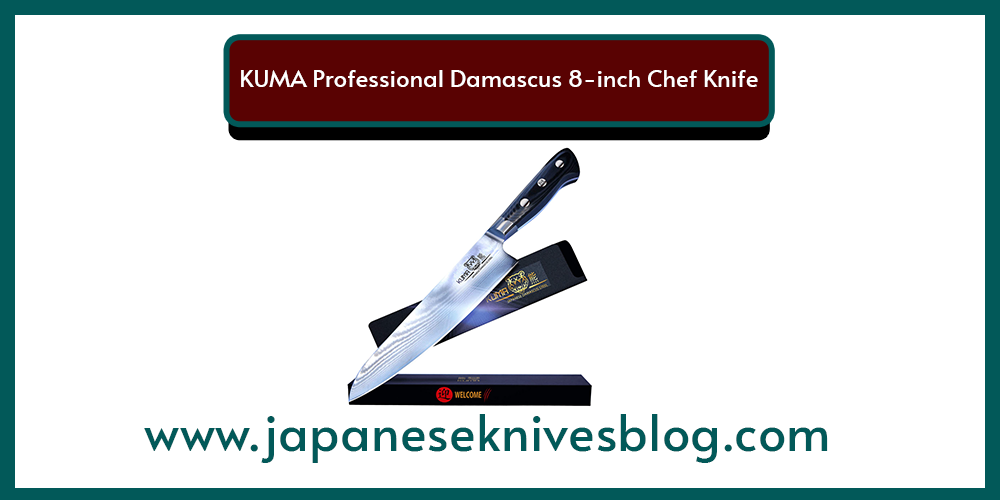 KUMA Professional Damascus 8-inch Chef Knife