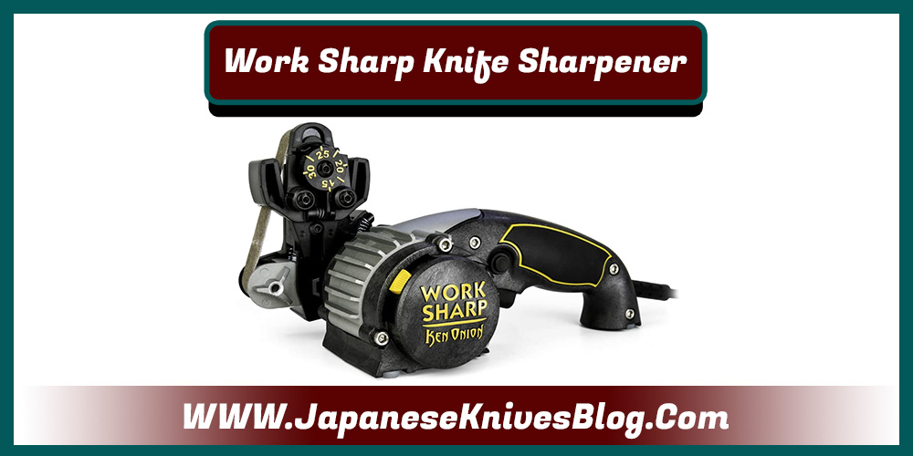 Work sharp knife sharpener with dual speed and abrasives belts