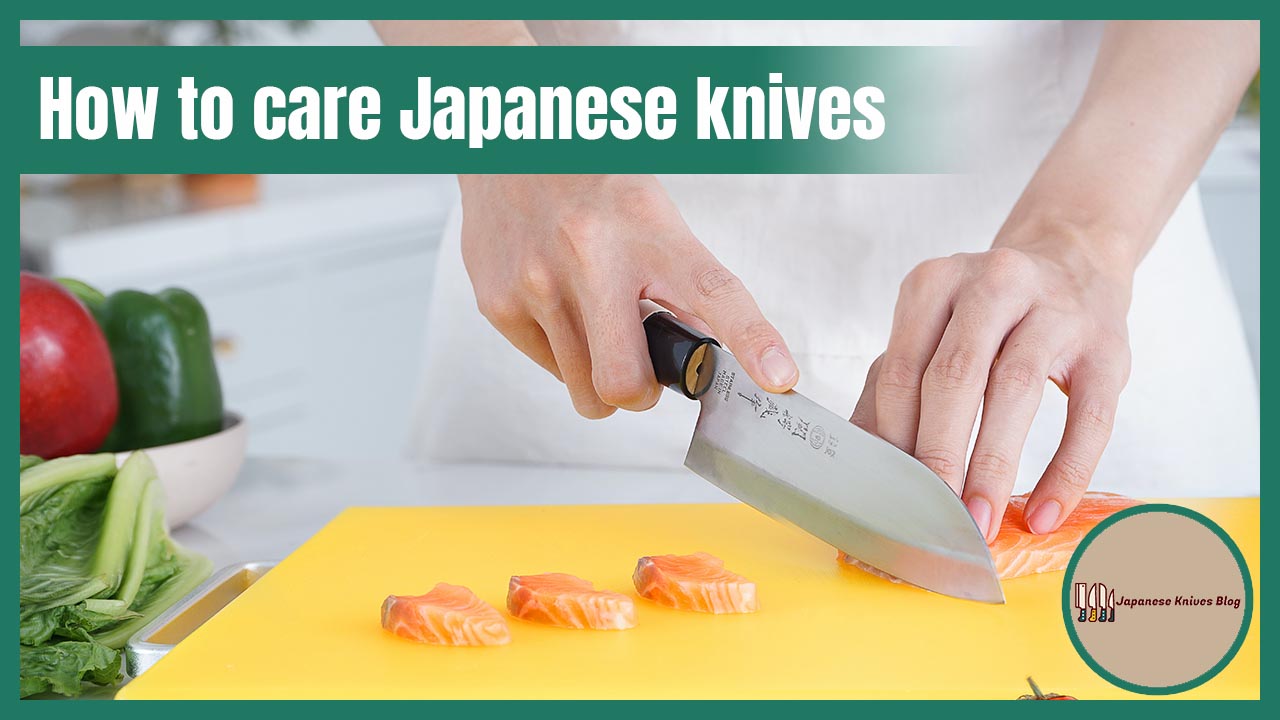 How to care Japanese knives - Carbon Steel Knife Care