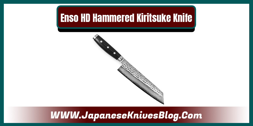 Enso HD Hammered Damascus 8-inch Kiritsuke Knife