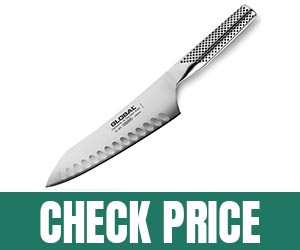 Global 7-inch Hollow Edge Asian Chef's Knife
