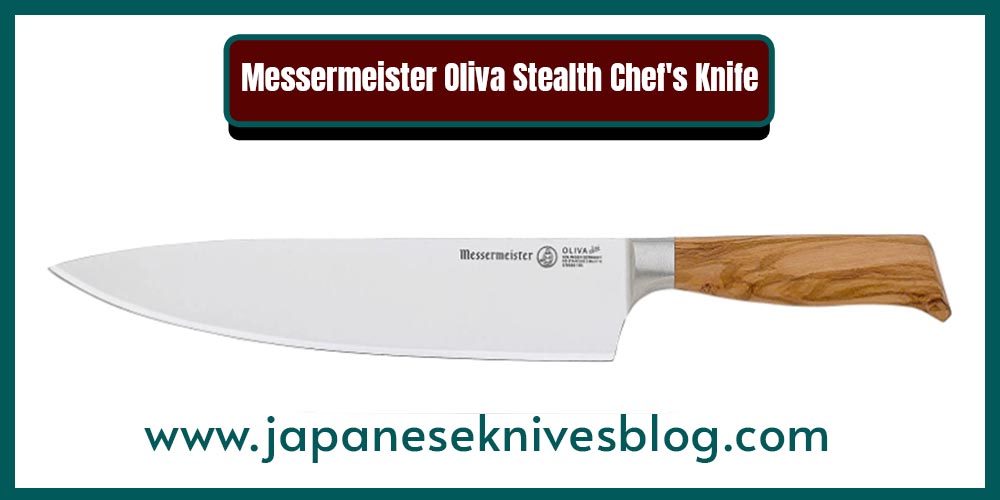 Messermeister Oliva ElitÃ© Stealth Chef's Knife
