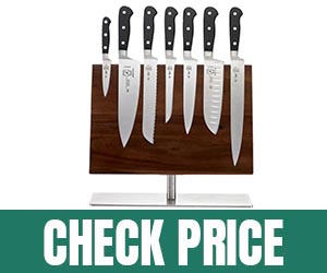 Mercer Culinary 8-Piece Renaissance Board 7 Magnetic Knife Set
