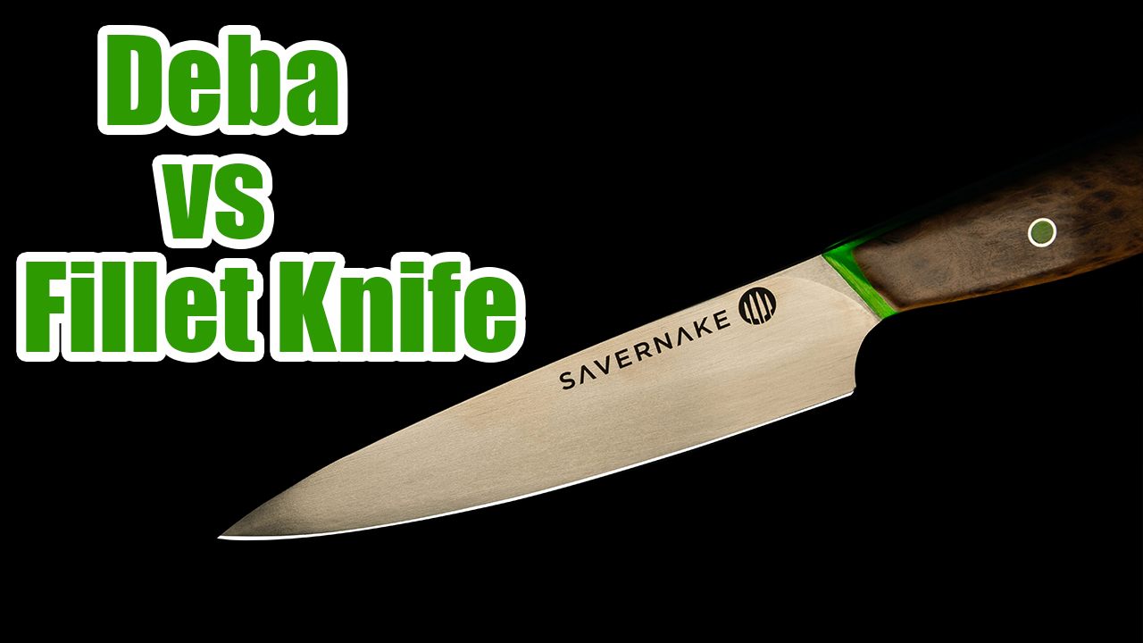 Deba vs fillet knife